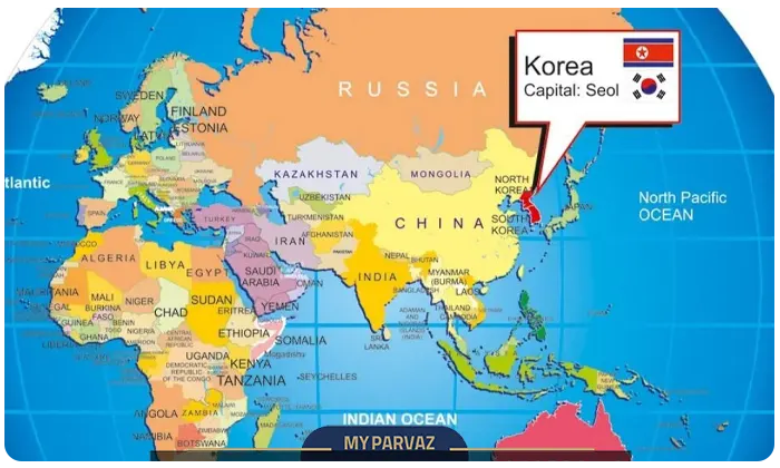 The size of South Korea